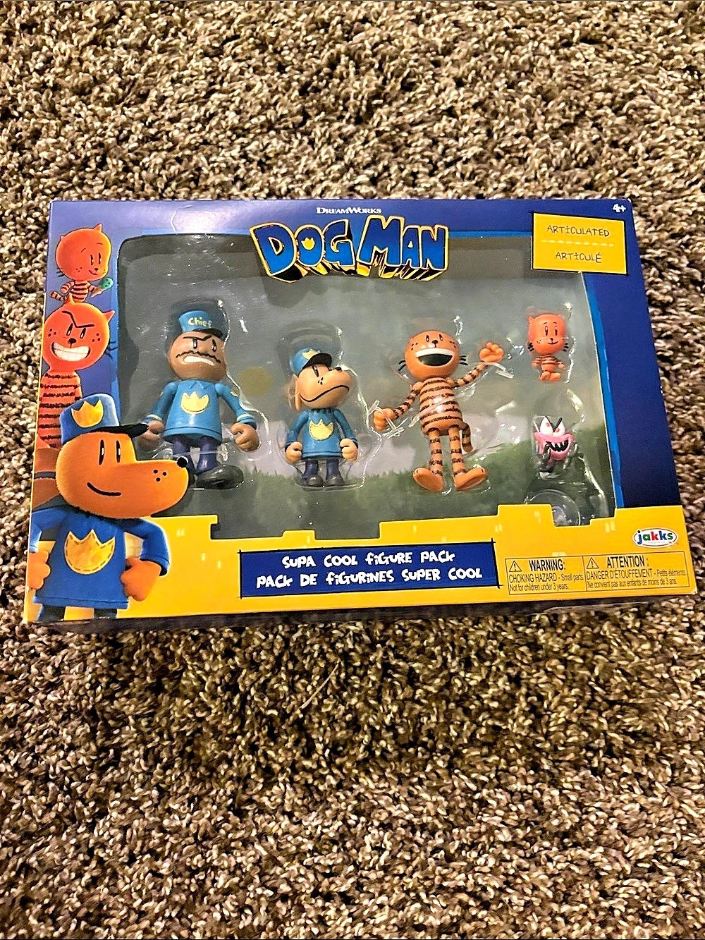 JAKKS Pacific Dog Man Super Cool Figure Pack